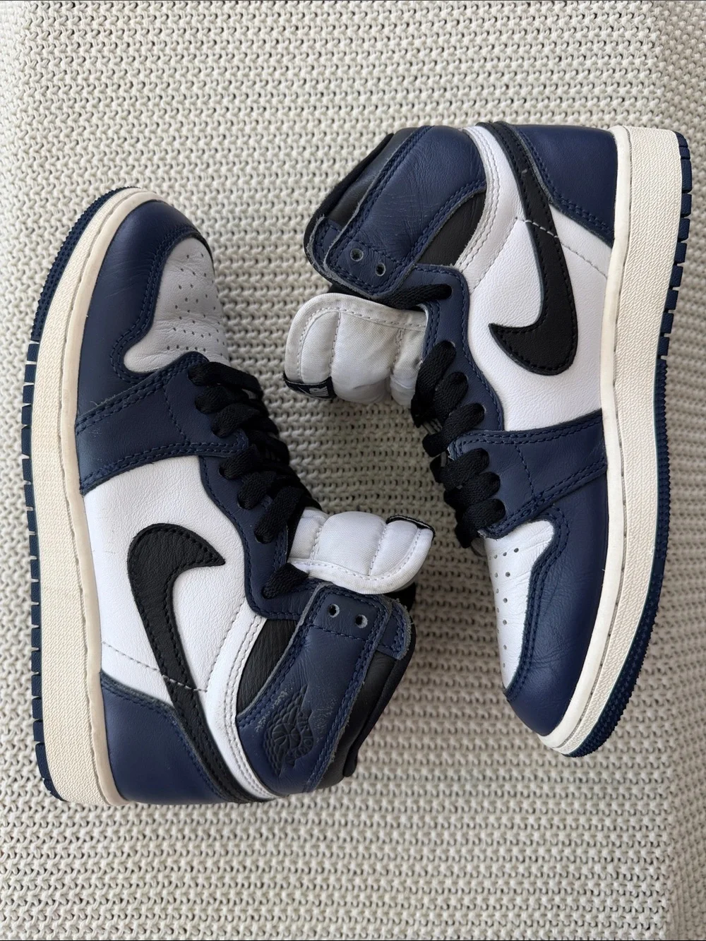 Air Jordan 1 High Top Midnight - Navy/White/Black